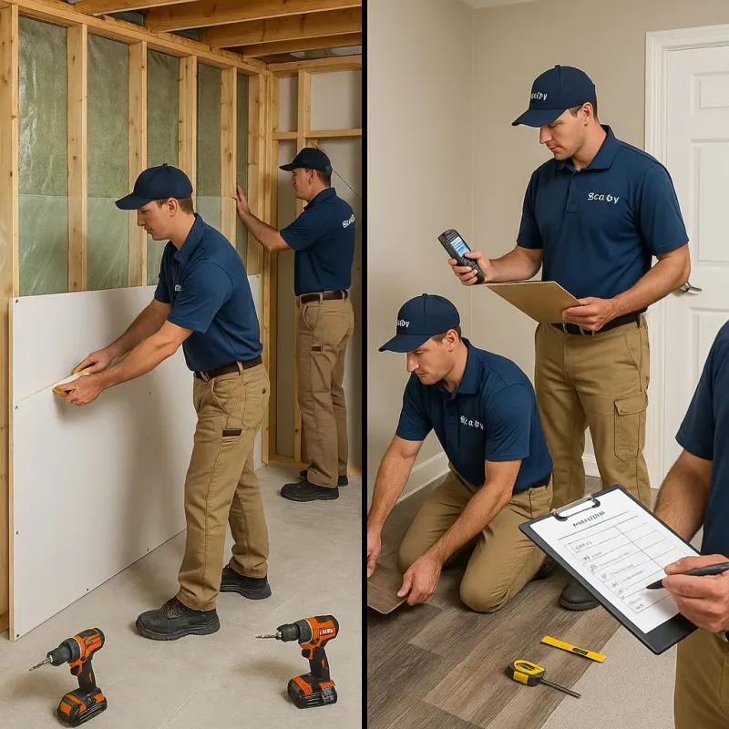 Repairs and Reconstruction process in Colorado County, TX
